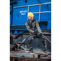 
                  LAHTIPRO Bluza Ocieplana Czarno-Zielona Rozmiar L L4013603